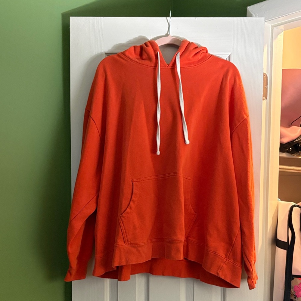 Orange Hoodie